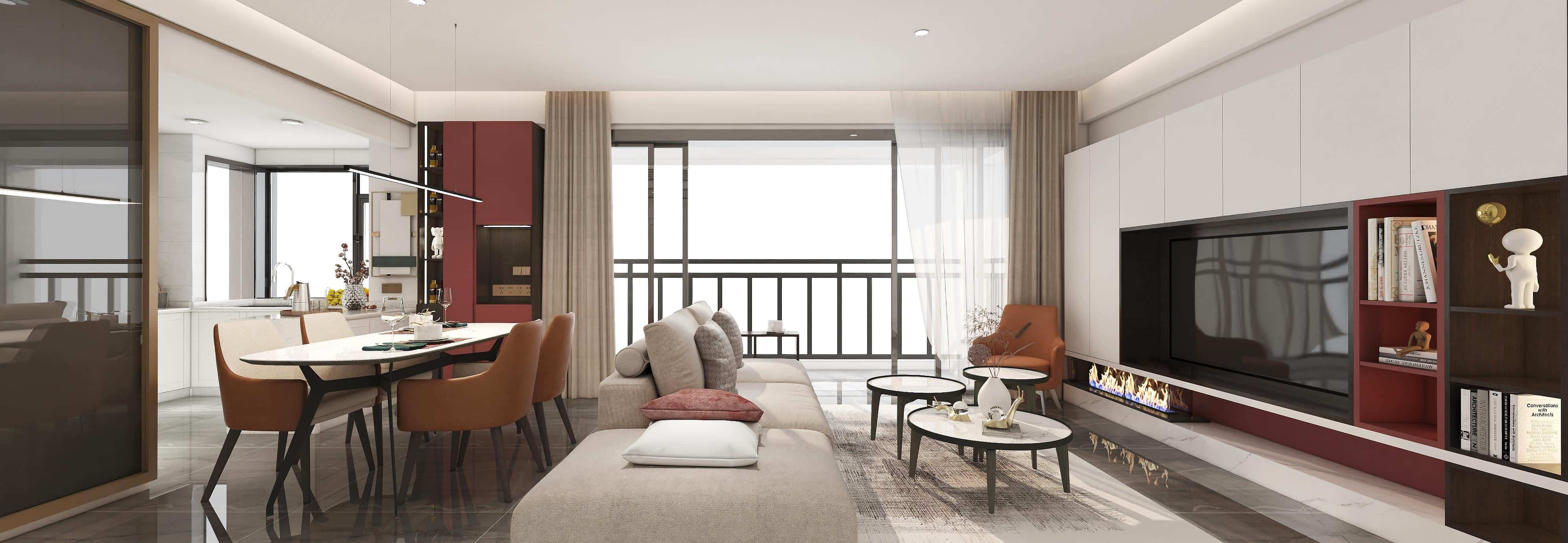A TOUCH OF WARMTH IN NEUTRAL TONES MAKES LIFE ENTHUSIASTIC